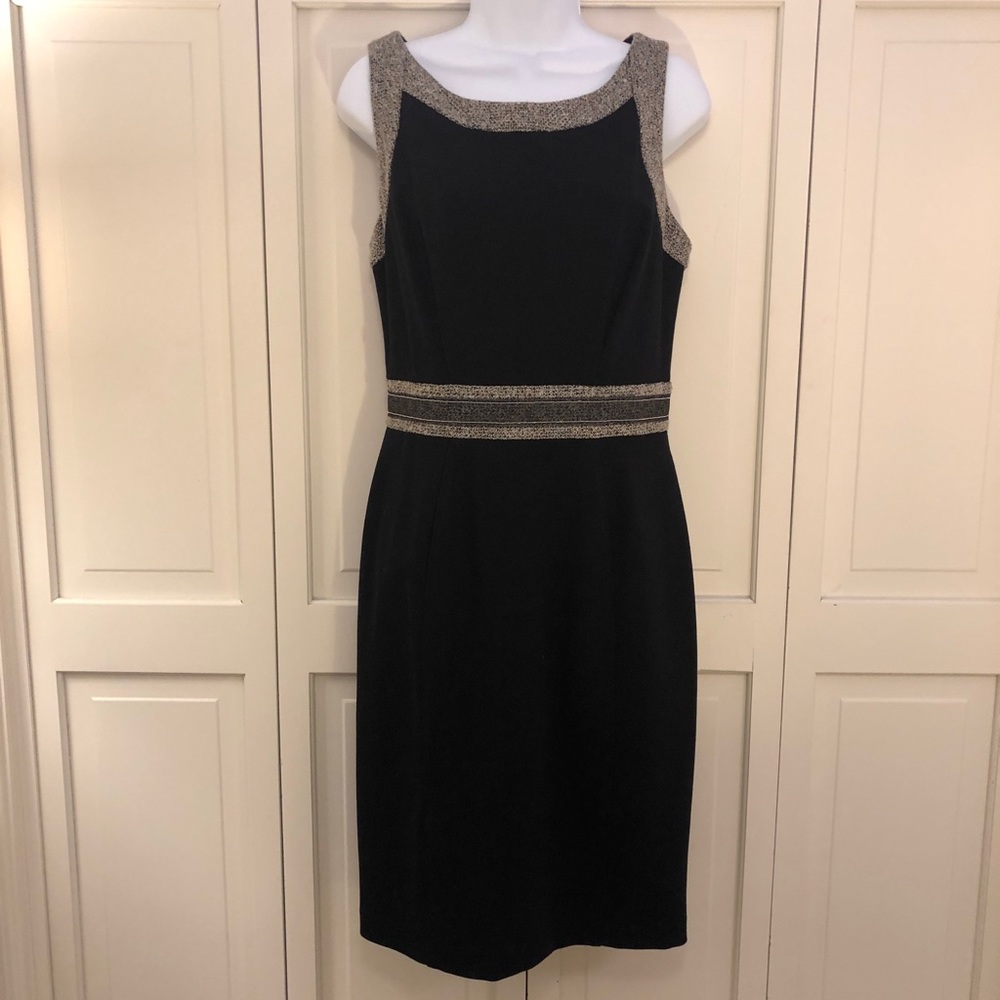 White House Black Market Dress Black cocktail 10
